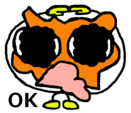 Big head deformation sticker #7016360