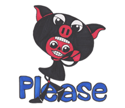 Pigdum (Eng.Ver) sticker #7016741