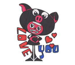 Pigdum (Eng.Ver) sticker #7016767