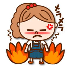 Family of stickers. Mom version sticker #7016818