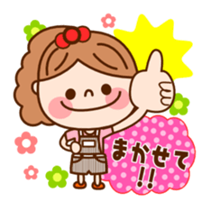 Family of stickers. Mom version sticker #7016832