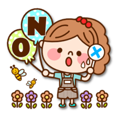 Family of stickers. Mom version sticker #7016835