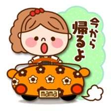 Family of stickers. Mom version sticker #7016836