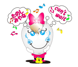 Alien twins sticker #7017260