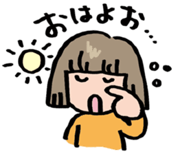 Sticker for timid people sticker #7017572