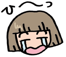 Sticker for timid people sticker #7017596