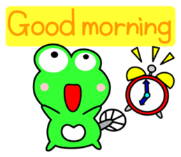 frog everyday (tamakero) sticker #7018130