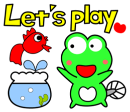 frog everyday (tamakero) sticker #7018137