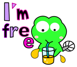 frog everyday (tamakero) sticker #7018140