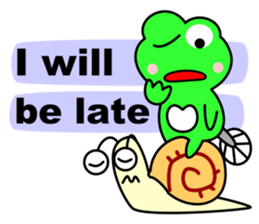 frog everyday (tamakero) sticker #7018162