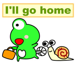 frog everyday (tamakero) sticker #7018165