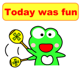 frog everyday (tamakero) sticker #7018166