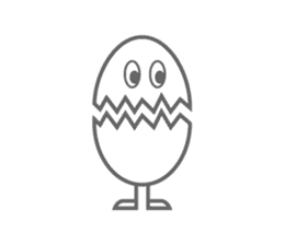 Go egg! sticker #7018288
