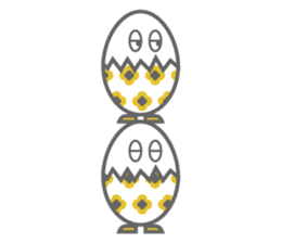 Go egg! sticker #7018298
