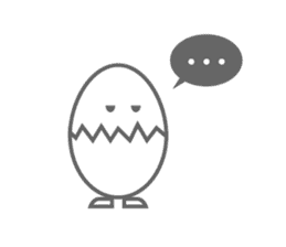 Go egg! sticker #7018301