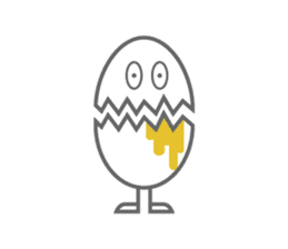 Go egg! sticker #7018302