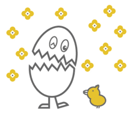 Go egg! sticker #7018308