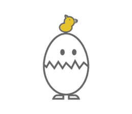 Go egg! sticker #7018309