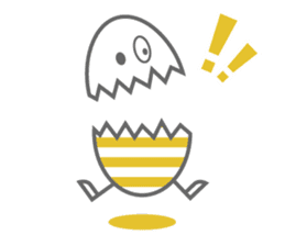 Go egg! sticker #7018318
