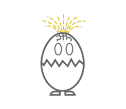 Go egg! sticker #7018320