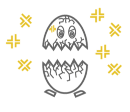 Go egg! sticker #7018322