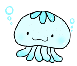 cute jellyfish kuragen sticker #7018368