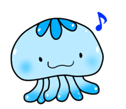 cute jellyfish kuragen sticker #7018371