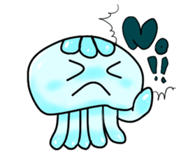 cute jellyfish kuragen sticker #7018381