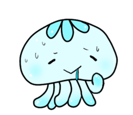 cute jellyfish kuragen sticker #7018383