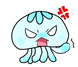 cute jellyfish kuragen sticker #7018385