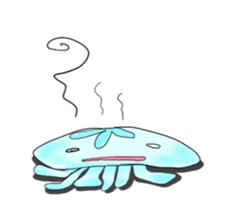 cute jellyfish kuragen sticker #7018406