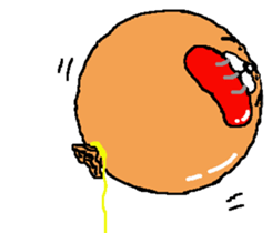 Stuffed bear CHO chan 2 sticker #7018413