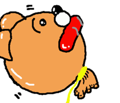 Stuffed bear CHO chan 2 sticker #7018419