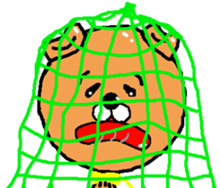 Stuffed bear CHO chan 2 sticker #7018424