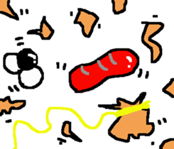 Stuffed bear CHO chan 2 sticker #7018430