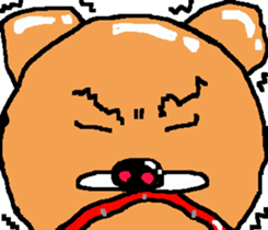 Stuffed bear CHO chan 2 sticker #7018437