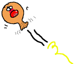 Stuffed bear CHO chan 2 sticker #7018441