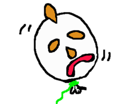 Stuffed bear CHO chan 2 sticker #7018444