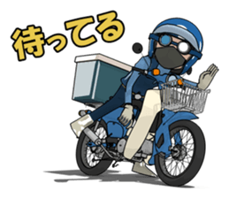 Rider! Let's go forever. sticker #7018555