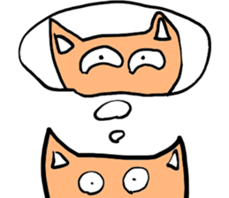 Orange Fox sticker #7019131