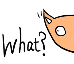 Orange Fox sticker #7019141