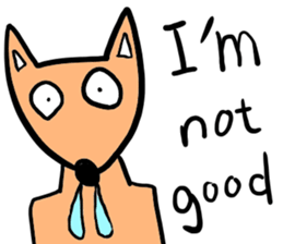 Orange Fox sticker #7019153