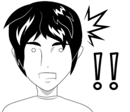 Cartoon Boy anime drawing v.update sticker #7019353