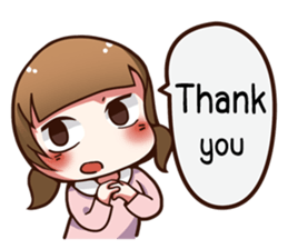 Daily The Sweet Girl (EN) sticker #7019690