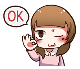 Daily The Sweet Girl (EN) sticker #7019691