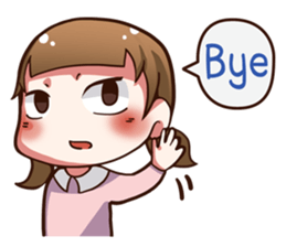 Daily The Sweet Girl (EN) sticker #7019700