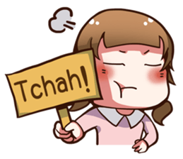 Daily The Sweet Girl (EN) sticker #7019703