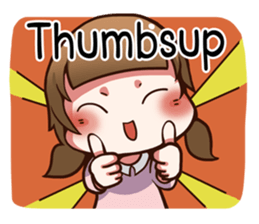 Daily The Sweet Girl (EN) sticker #7019707