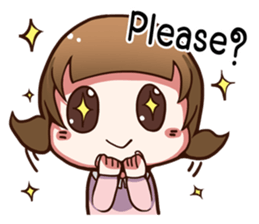 Daily The Sweet Girl (EN) sticker #7019711