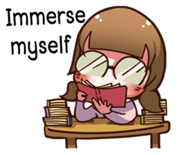 Daily The Sweet Girl (EN) sticker #7019715